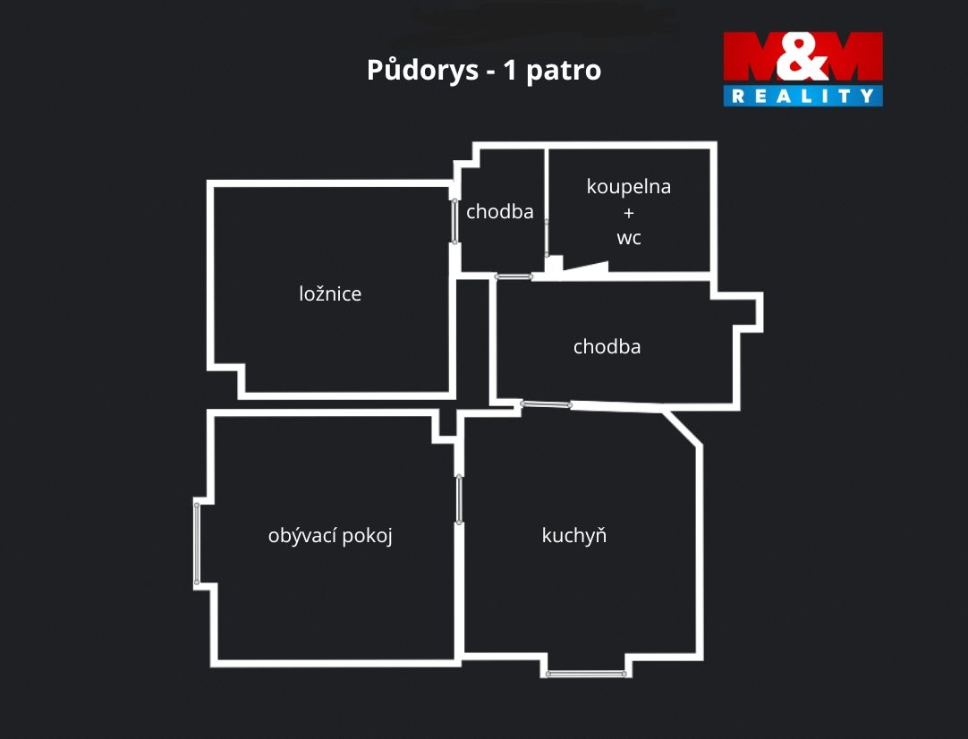 Půdorys přízemí