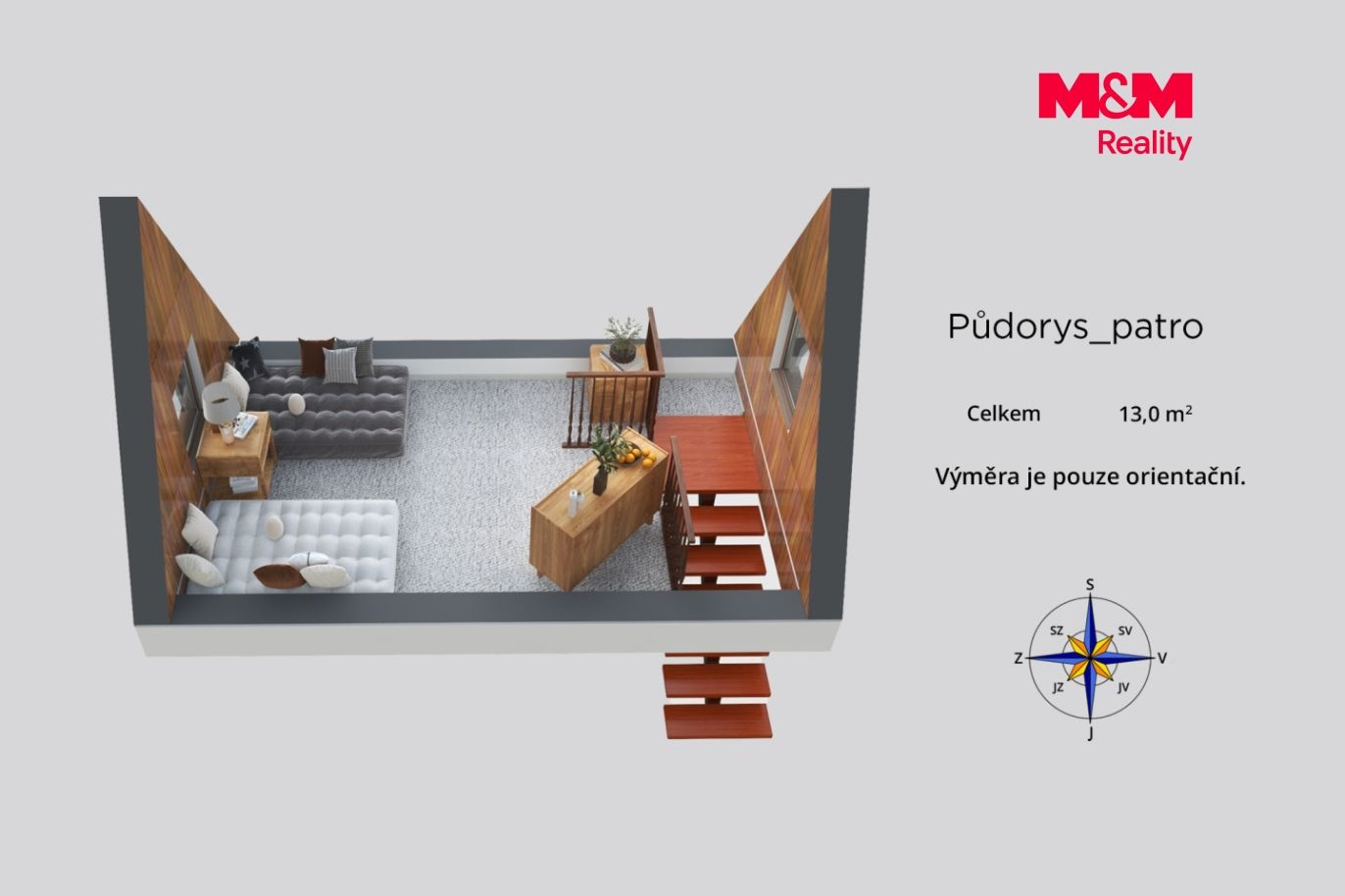 půdorys patro