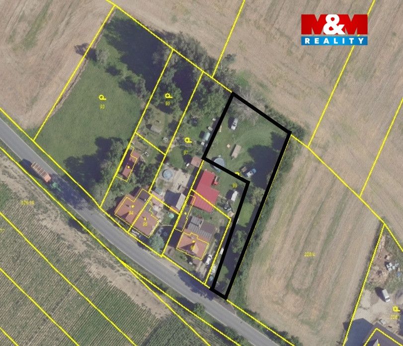 katastrální mapa