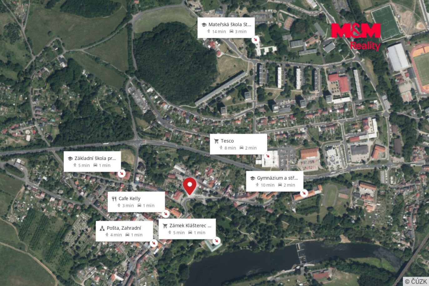 Mapa okolí