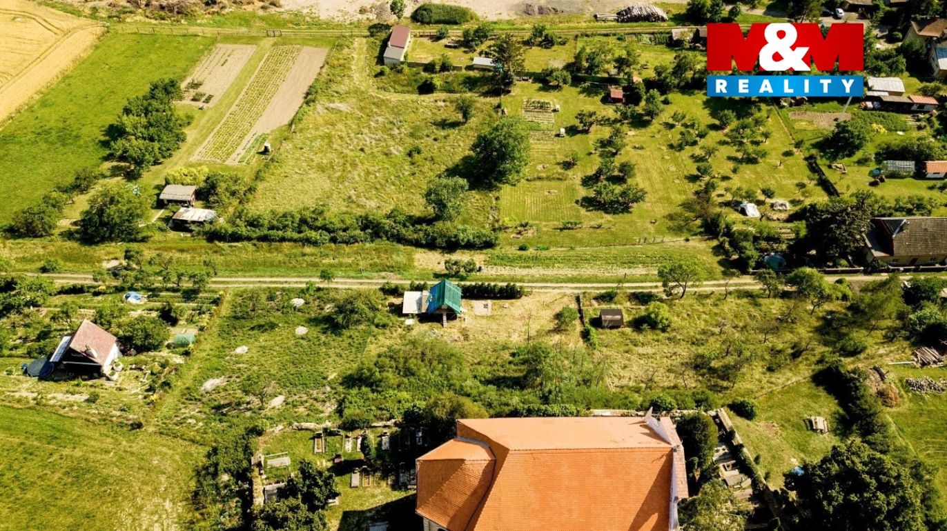 Zahrada - letecký pohled