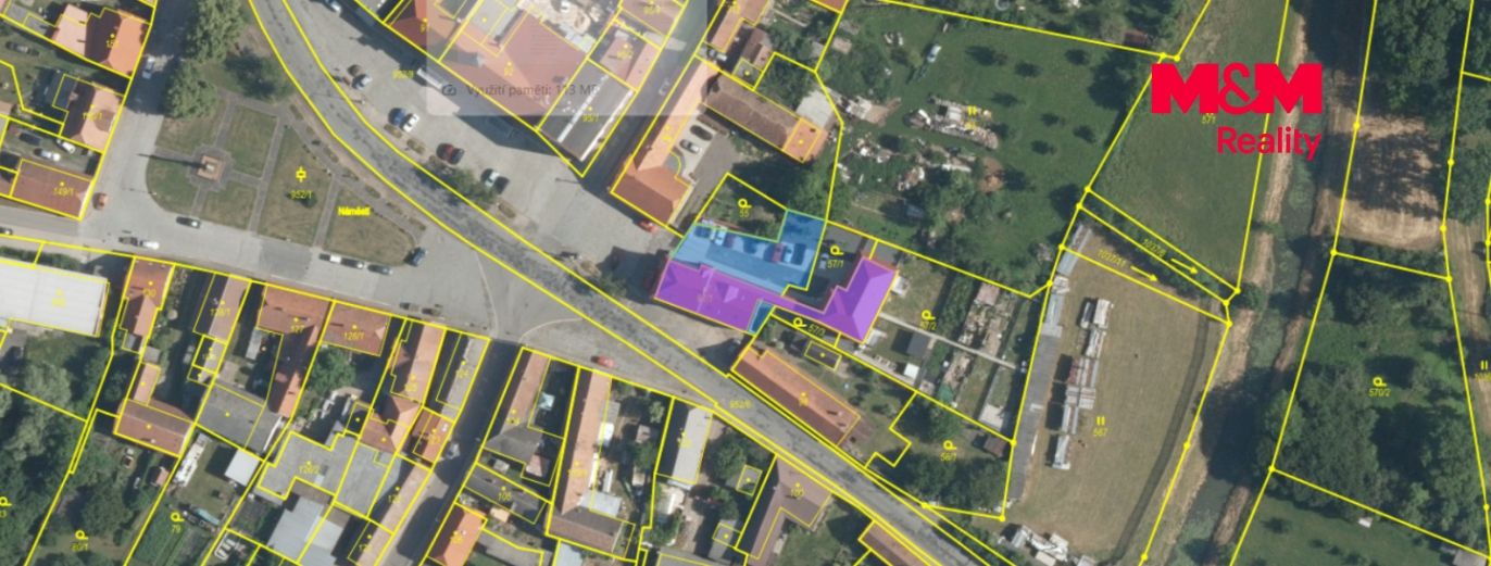 Katastrální mapa