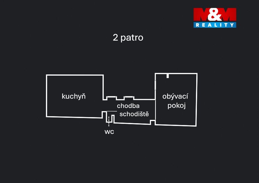 Půdorys 2 patro