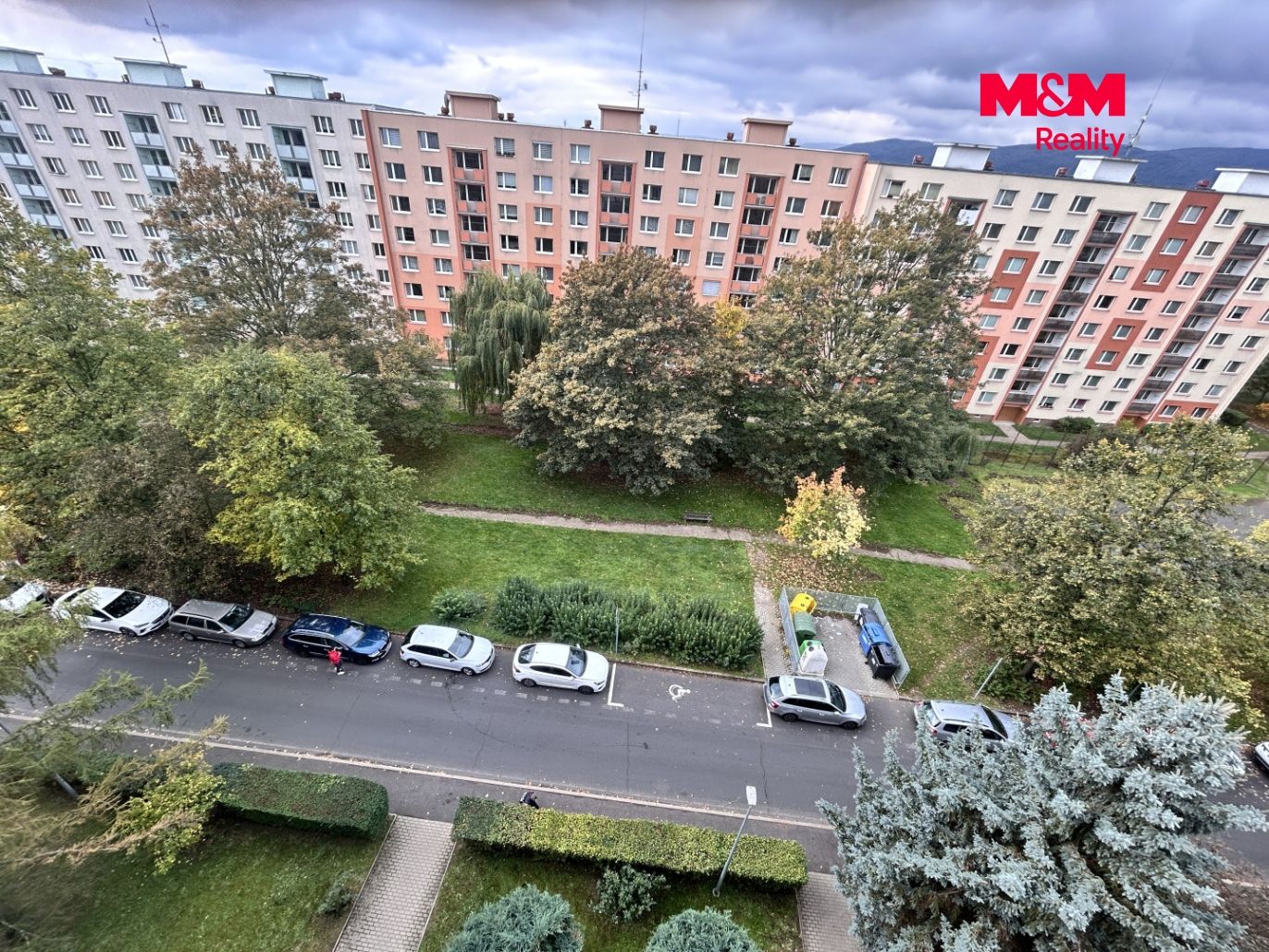 parkování před domem