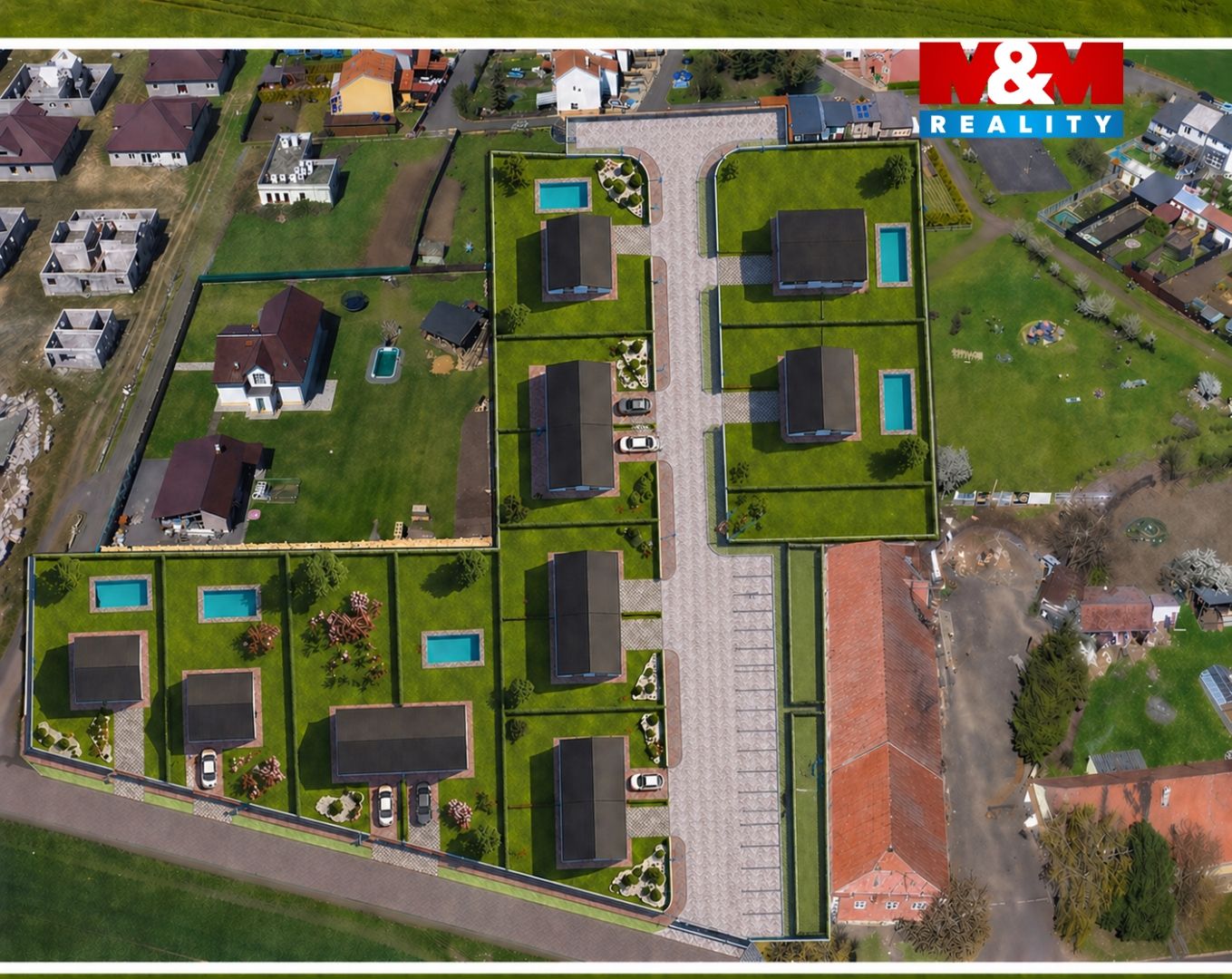 Prodej rodinného domu na klíč 6+1, 141 m², Račetice