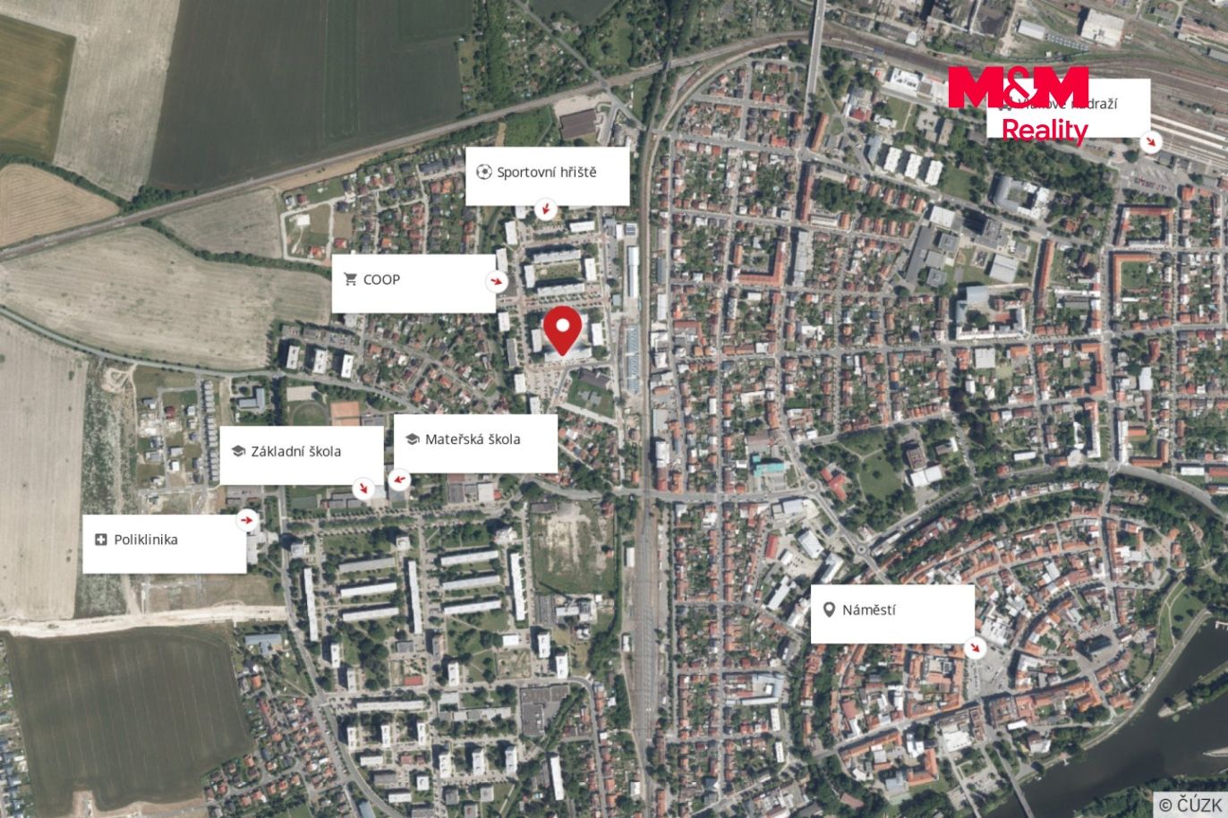Mapa okolí