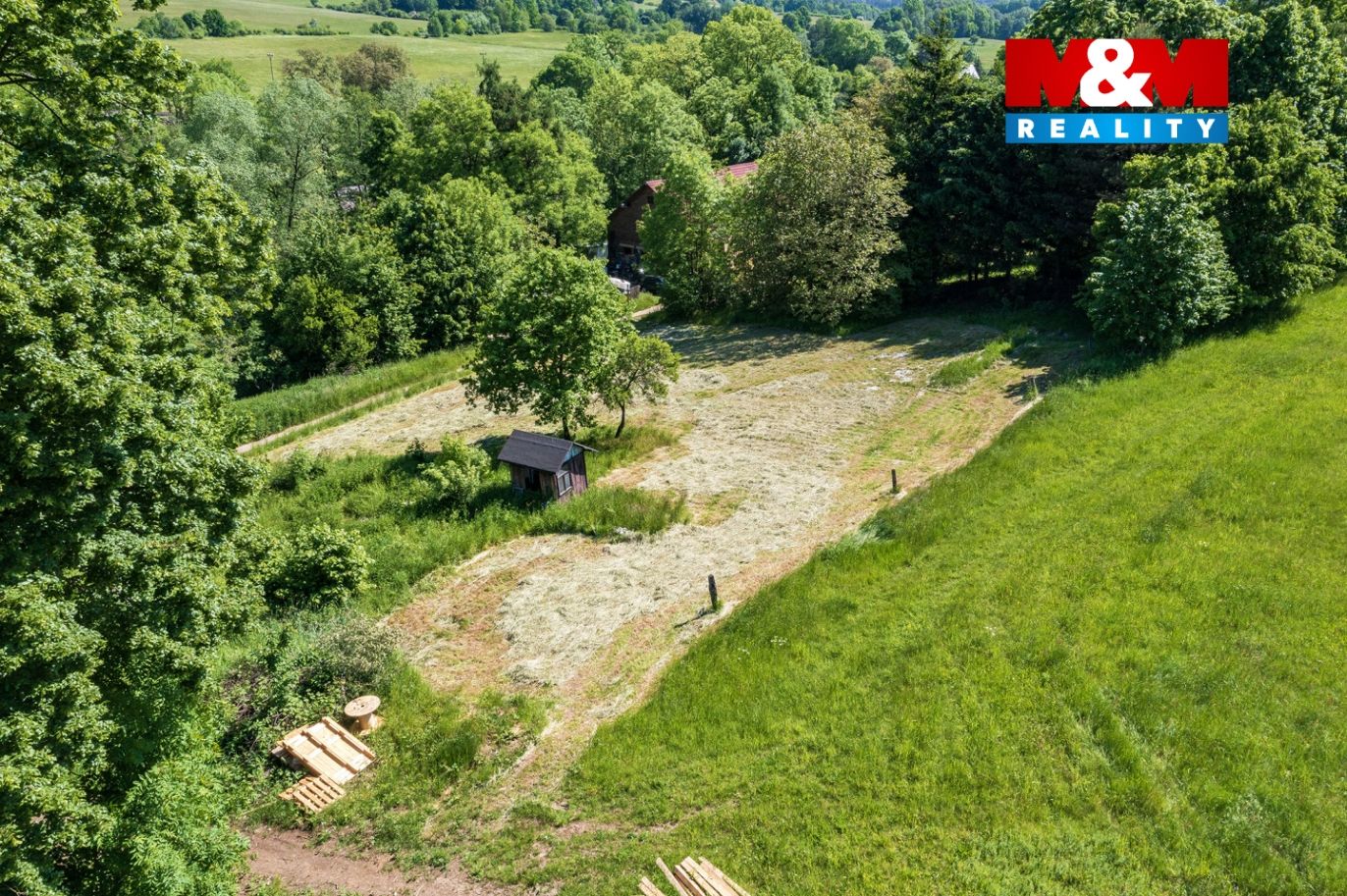 Pohled na pozemek