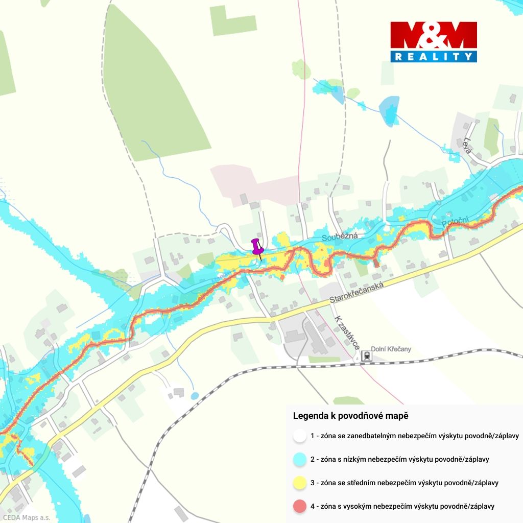 povodňová mapa