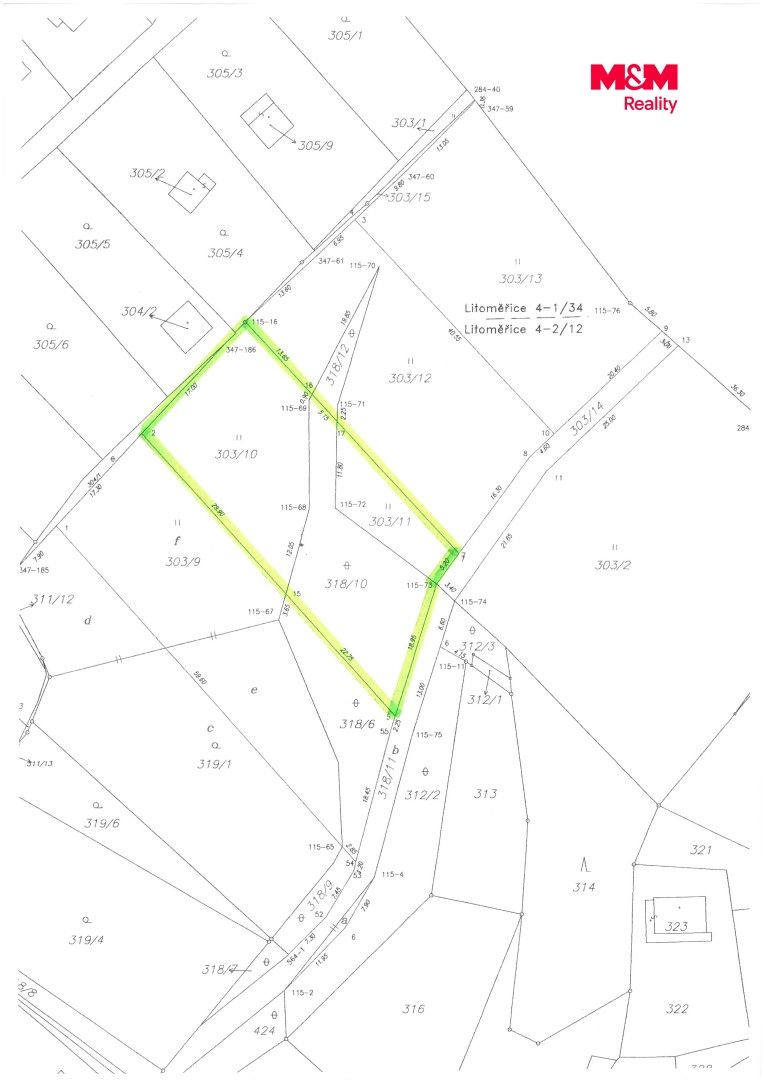 Katastrální mapa