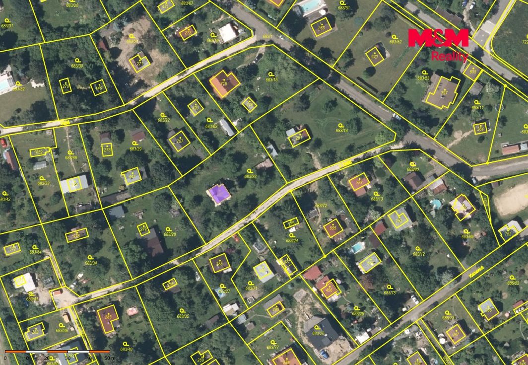 Katastrální mapka 