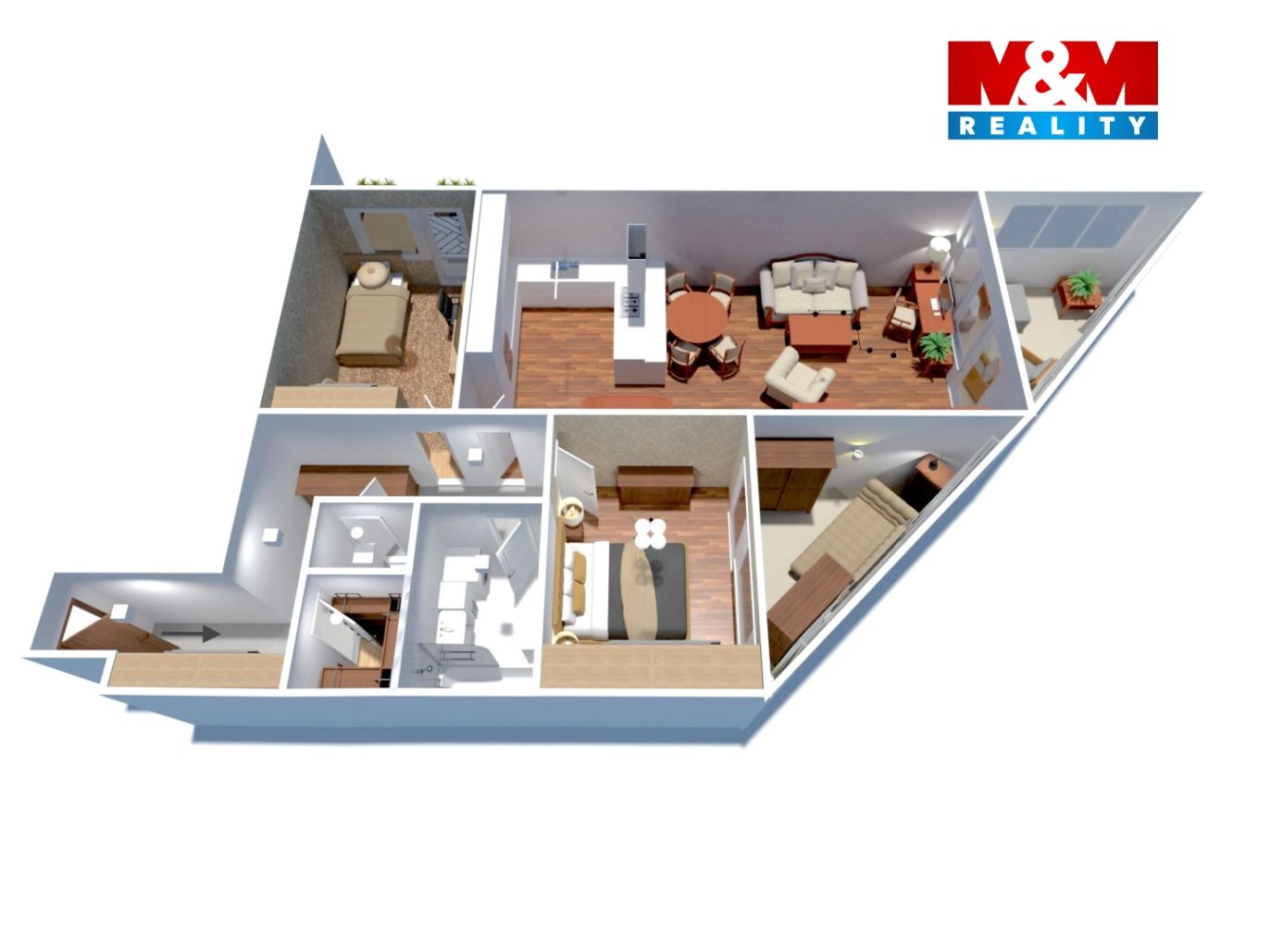 Prodej bytu 3+kk, 90 m², Praha, ul. Mantovská