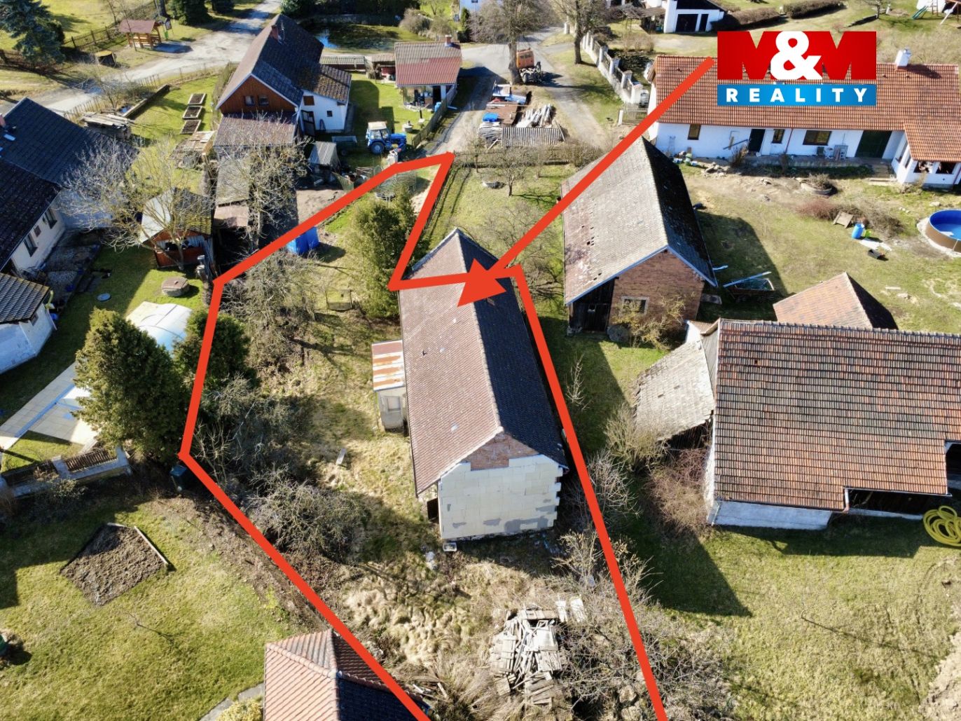 Prodej chalupy, 67 m², Vernýřov - Chlístovice