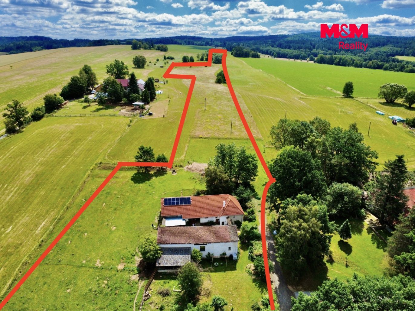 Prodej zemědělské usedlosti s pozemky 37992 m², Světce