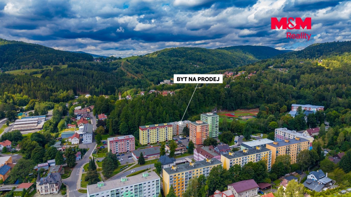 Pohled na okolí domu