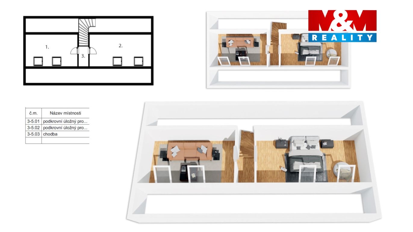 Prodej bytu 4+kk v Praze, ul. Pod třešněmi