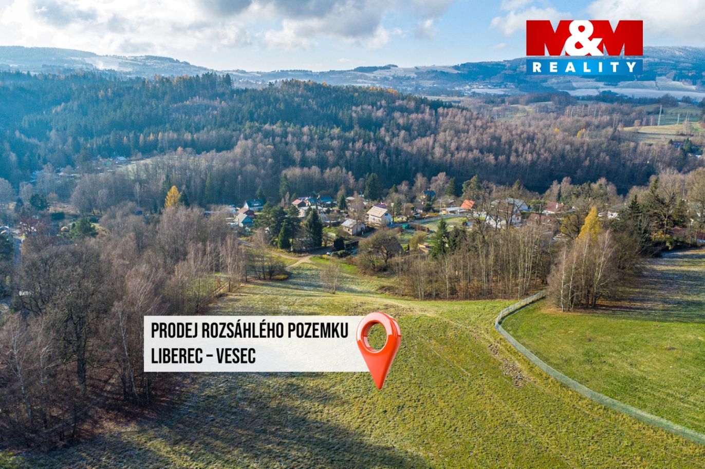 pohled na pozemek 