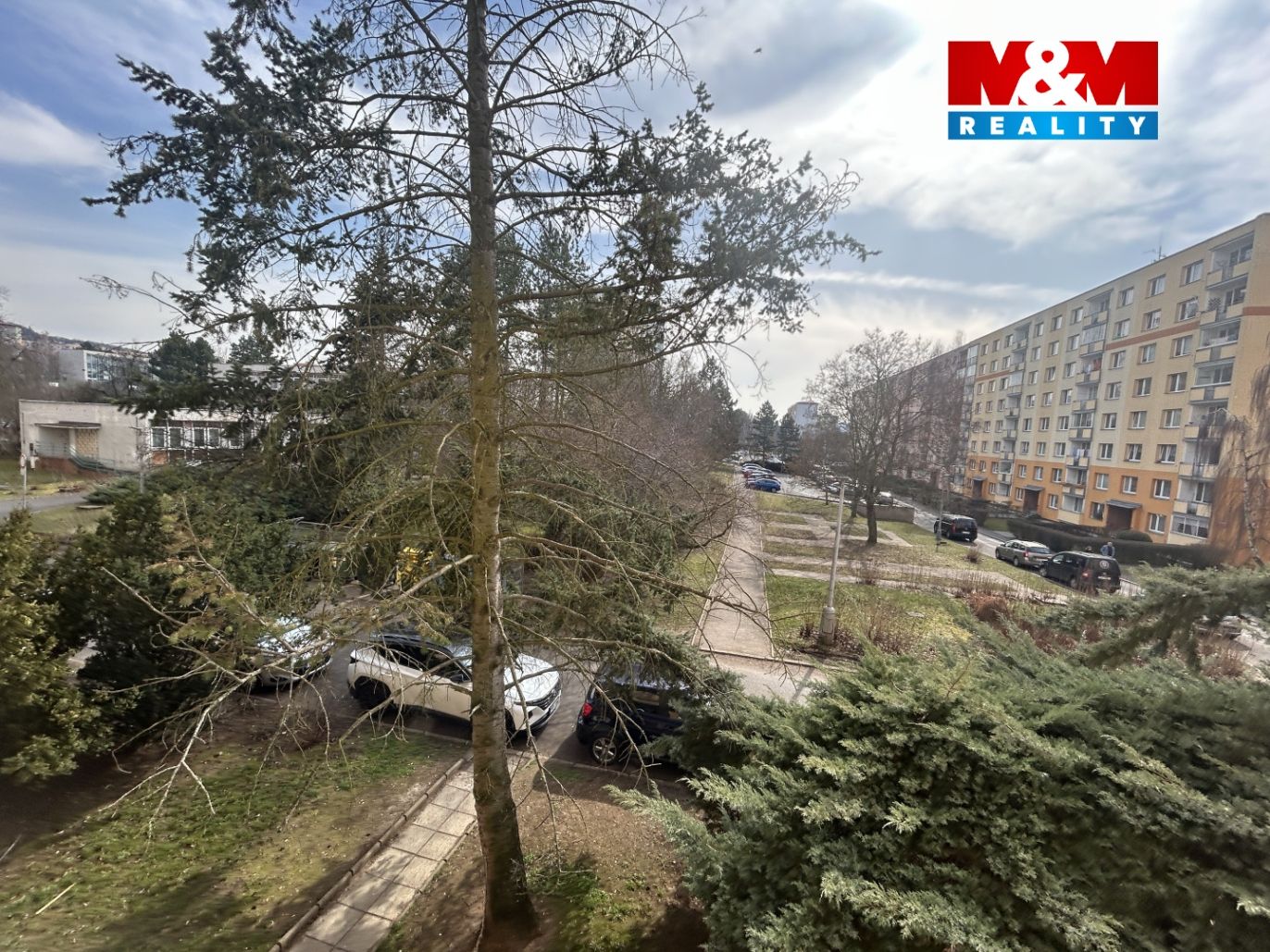 pohled z okna