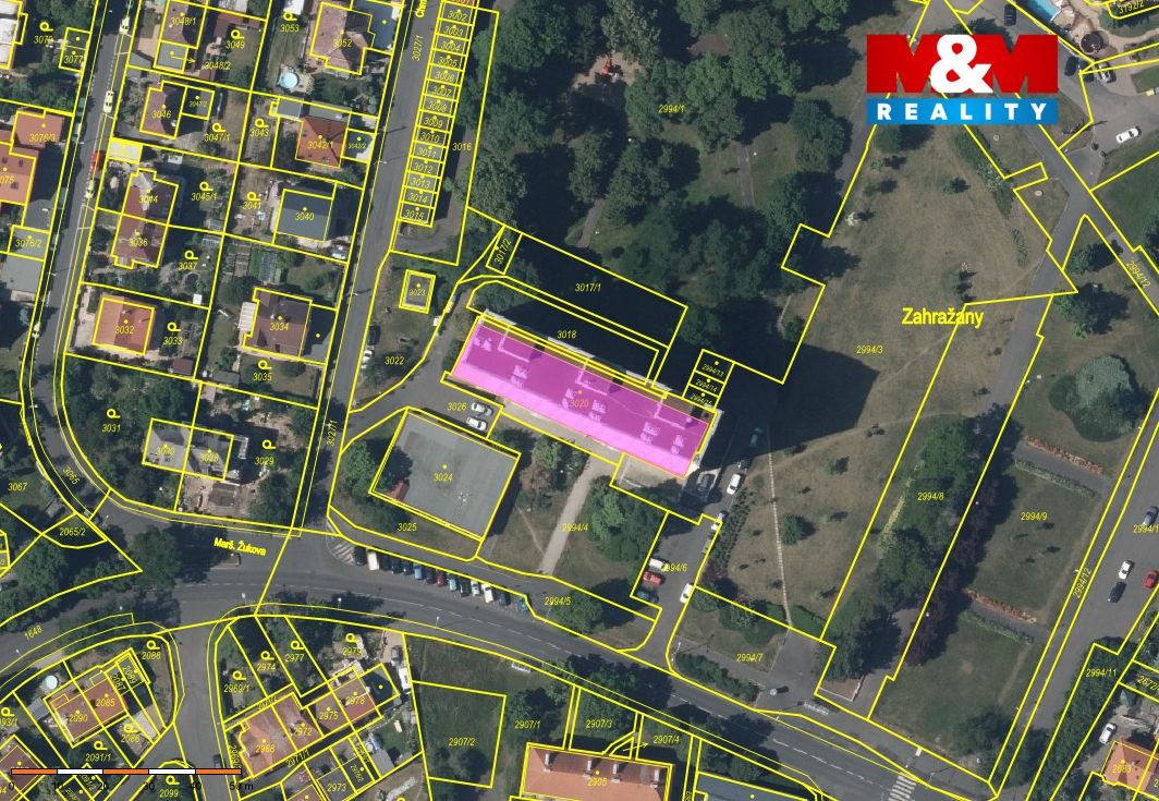 katastrální mapa