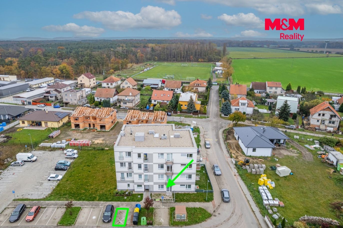 948300 - Pronájem bytu 1+kk v Velkém Oseku, ul. U hřiště