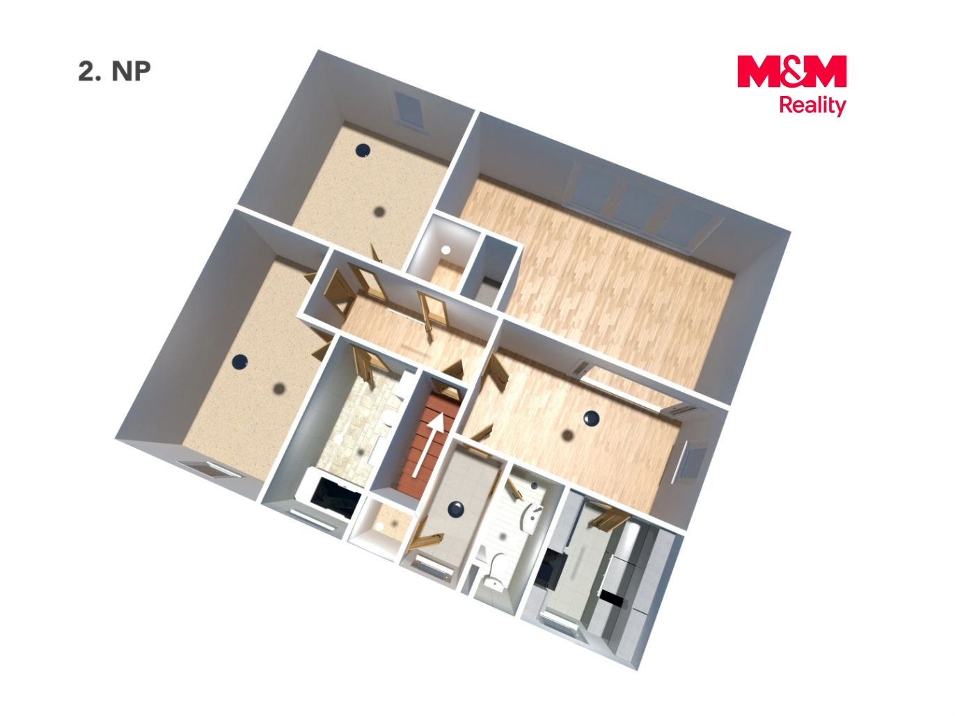 Prodej rodinného domu, 125 m², Šestajovice, ul. Ve Skalkách