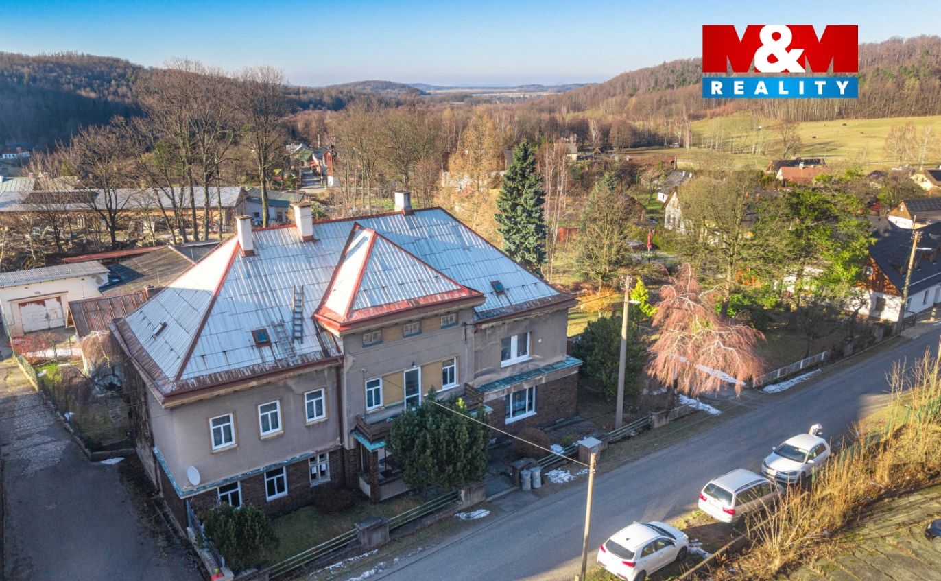 Letecký pohled na dům
