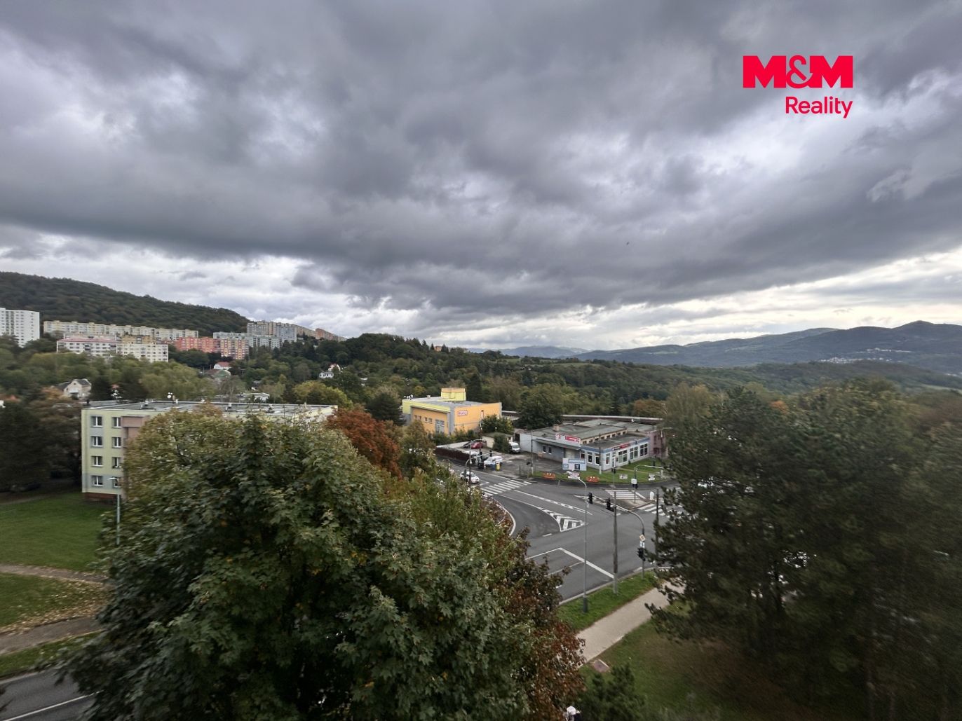 výhled z lodžie