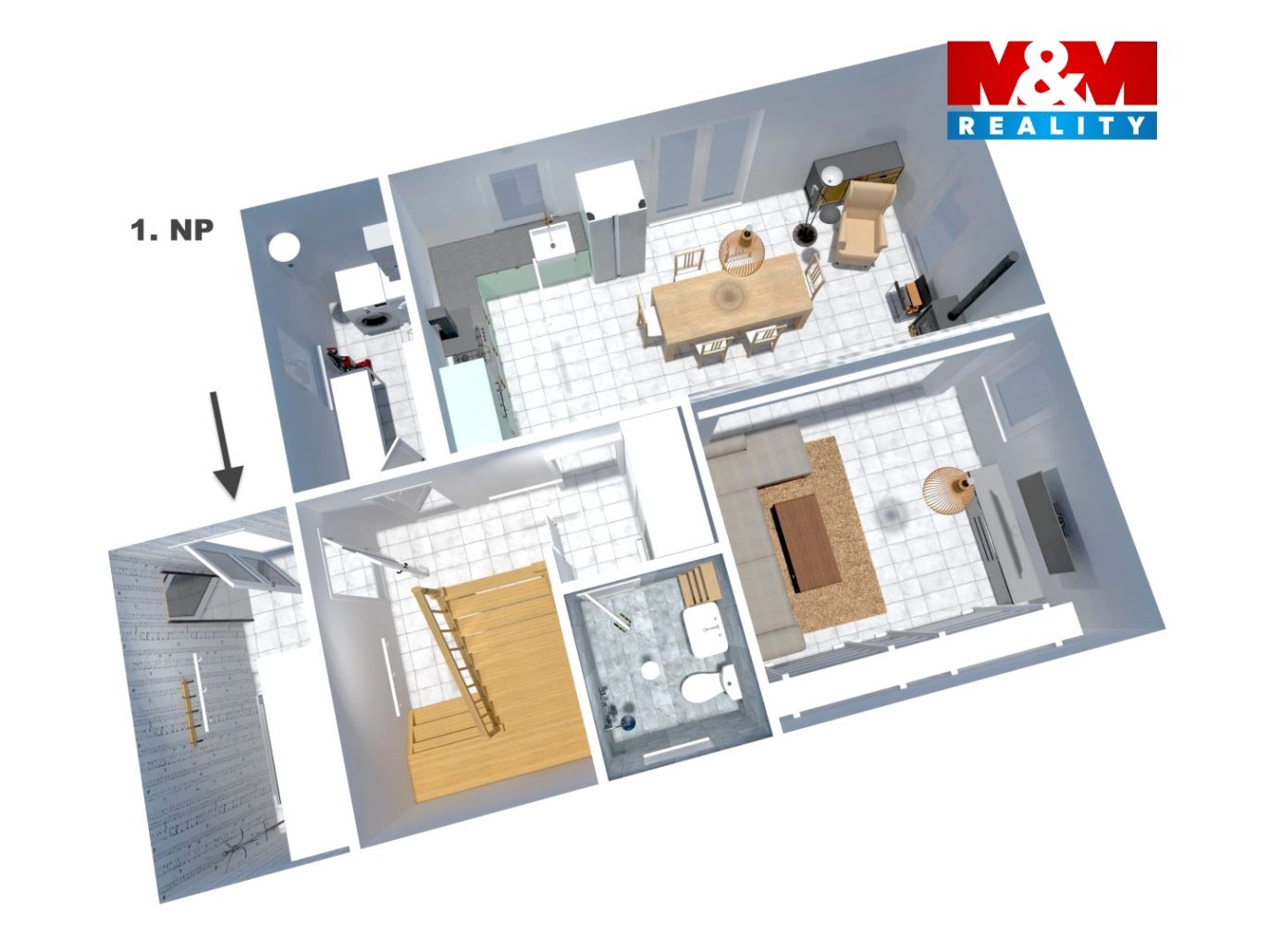944412 - Prodej rodinného domu, 120 m², Vyžlovka, ul. Na Vyhlídce