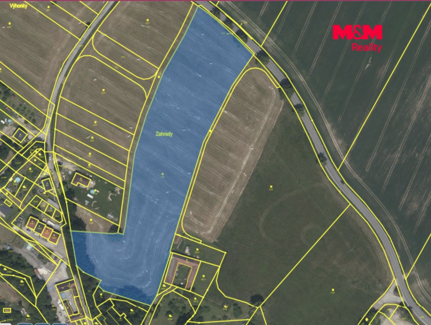 katastrální mapa 