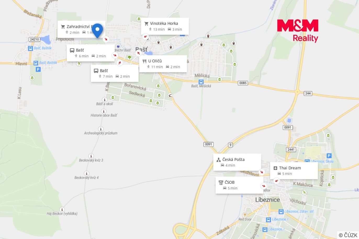 MAPA OKOLÍ
