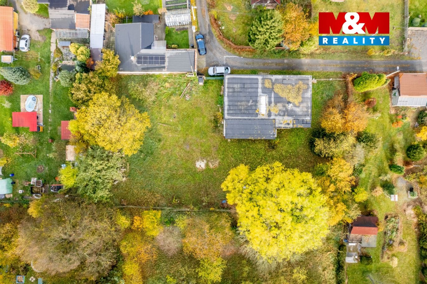 Letecký pohled na dům