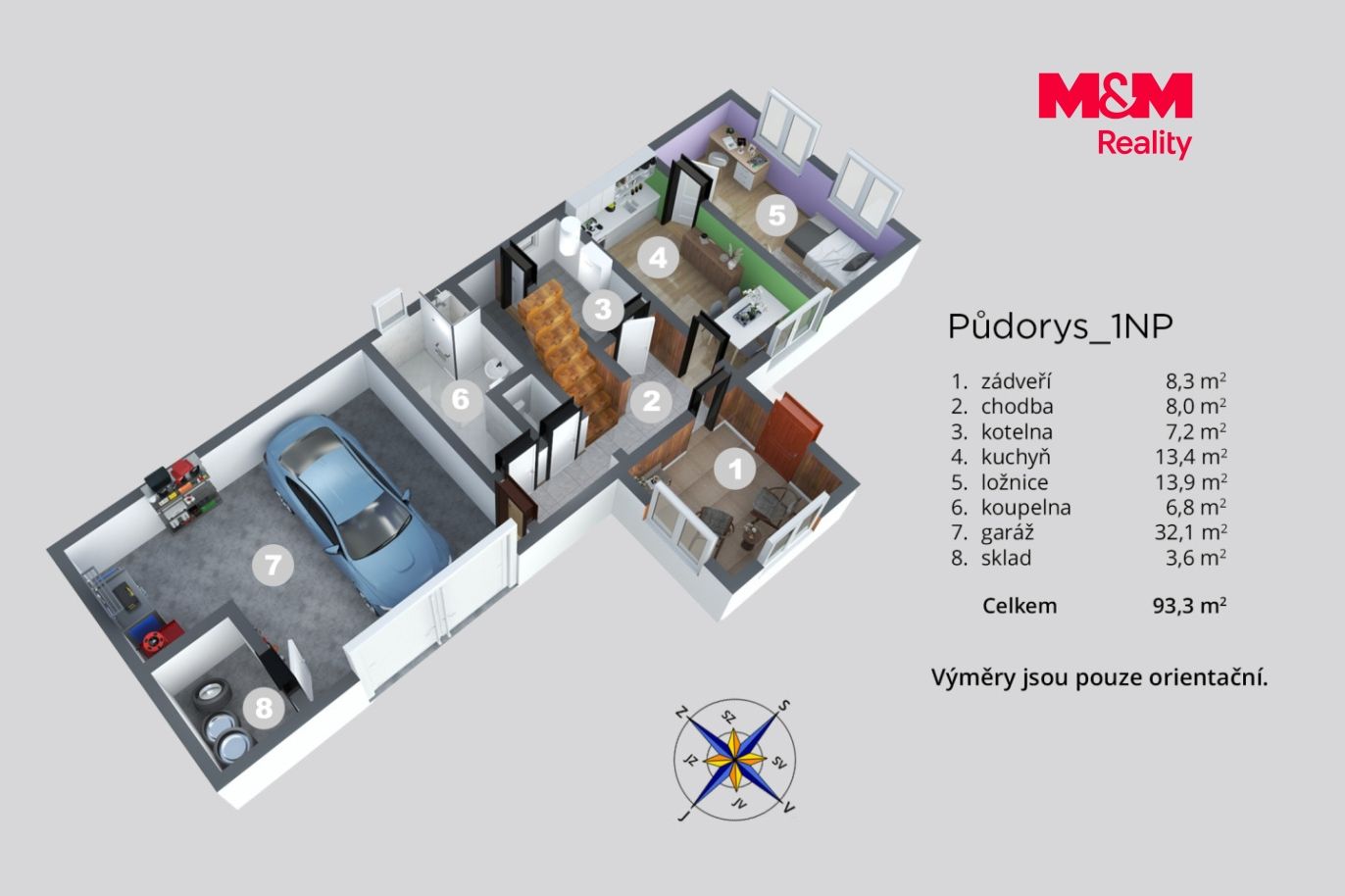 půdorys přízemí