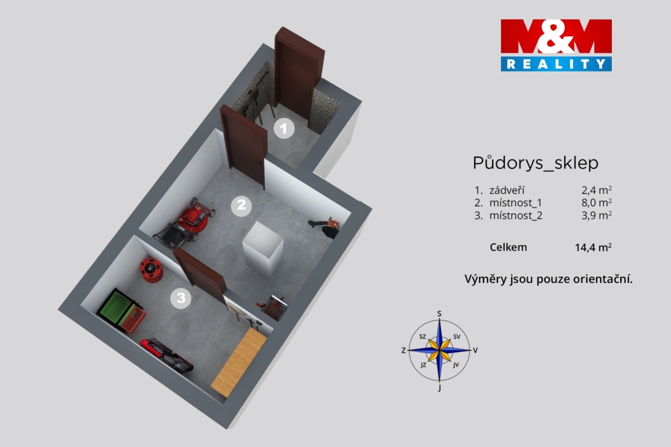 půdorys sklep