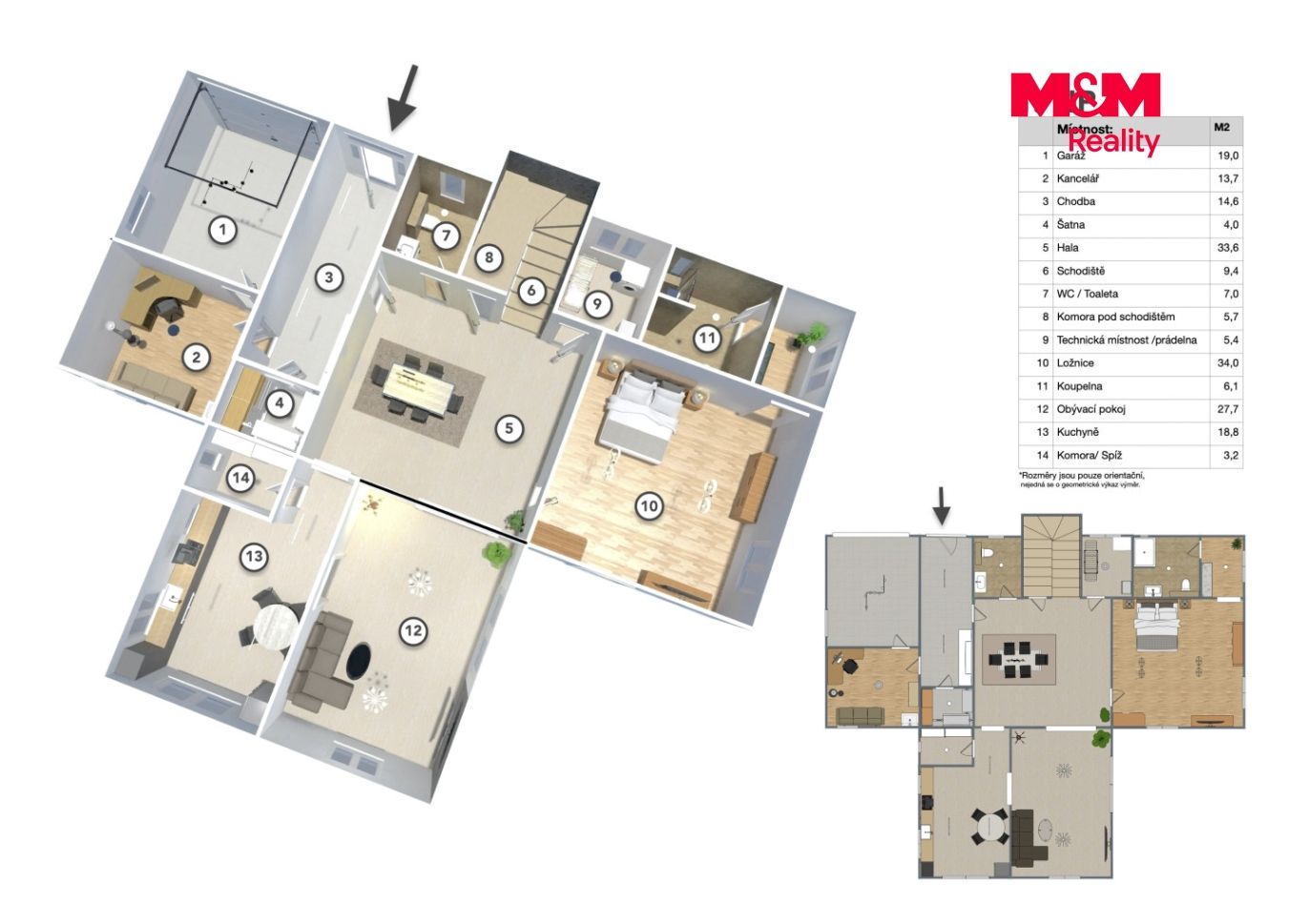 Prodej rodinného domu, 379 m², Mukařov, ul. Do Vrchu