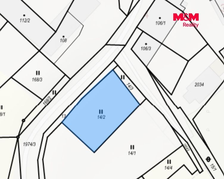 Katastrální mapa 