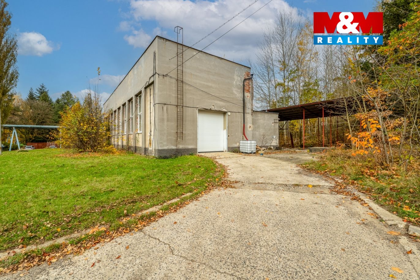 Prodej výrobního objektu, 375 m², Klášterec nO, ul. Nádražní