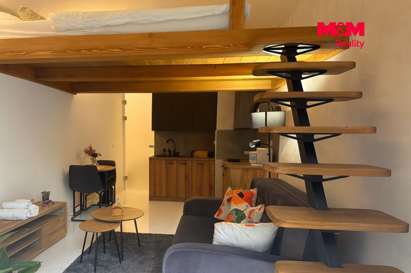 Pronájem bytu 1+kk, 34 m², Praha, ul. Polská