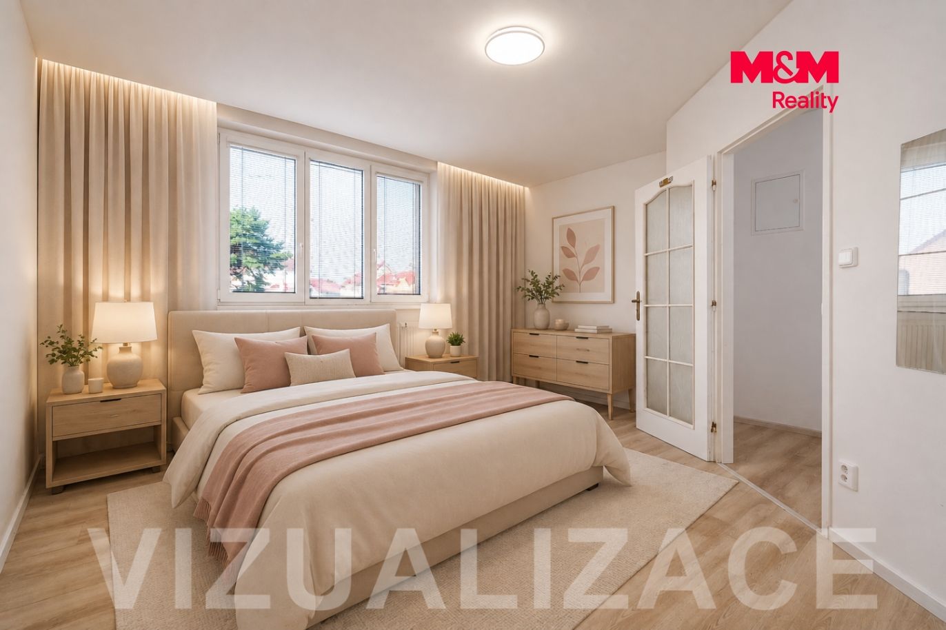 Vizualizace ložnice