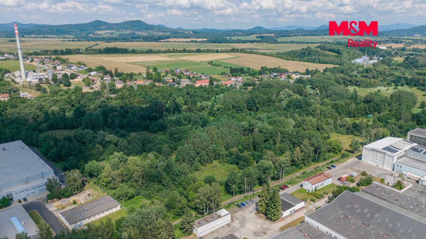 pohled na pozemky 