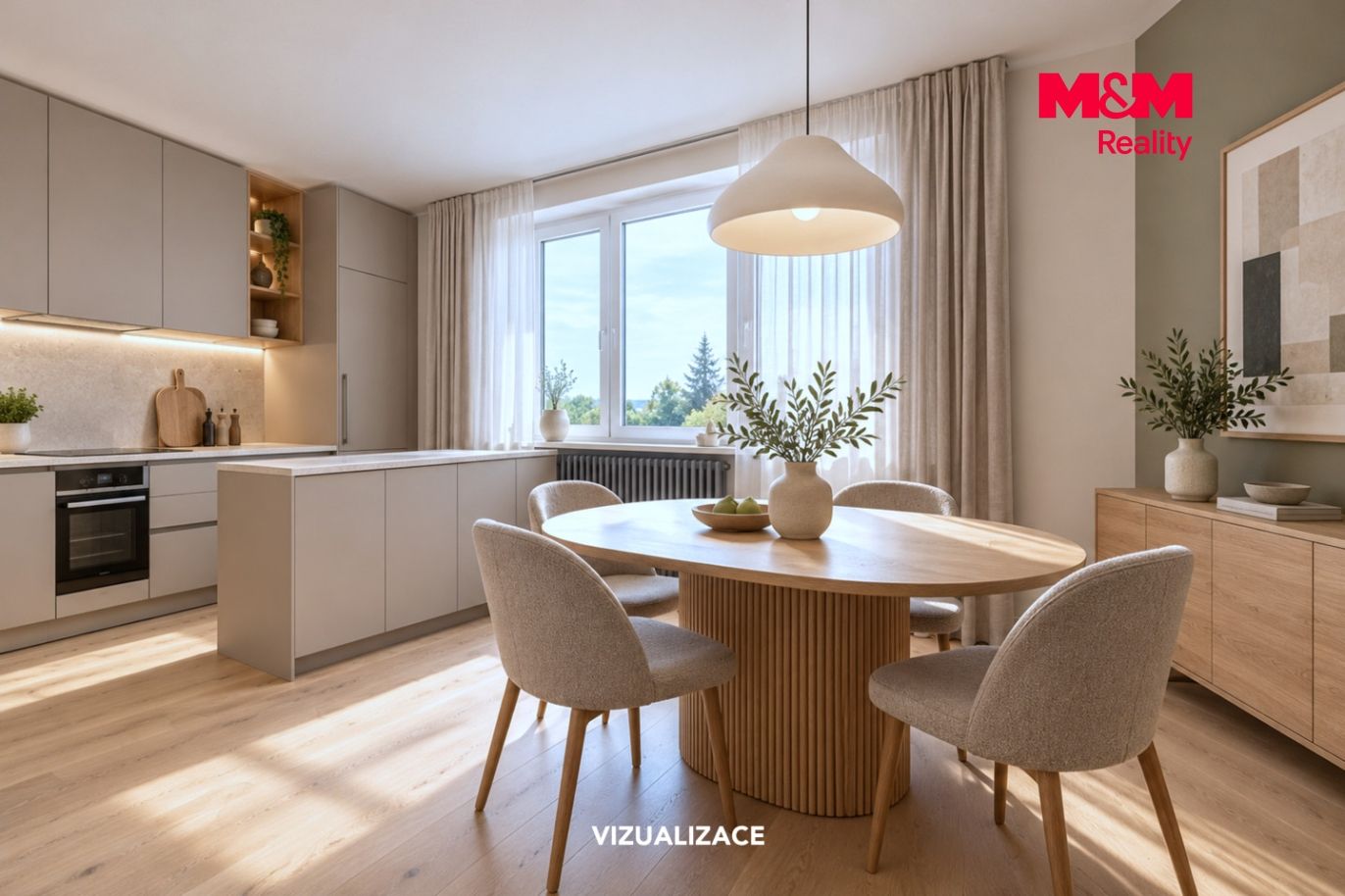 Prodej bytu 3+1, 78 m², Mnichovice, ul. Pražská