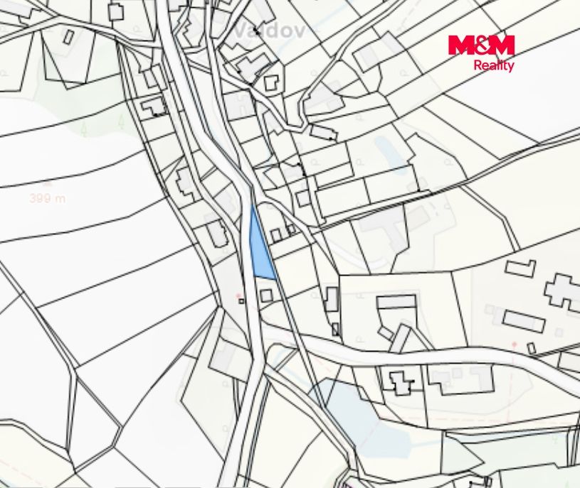 Katastrální mapa 