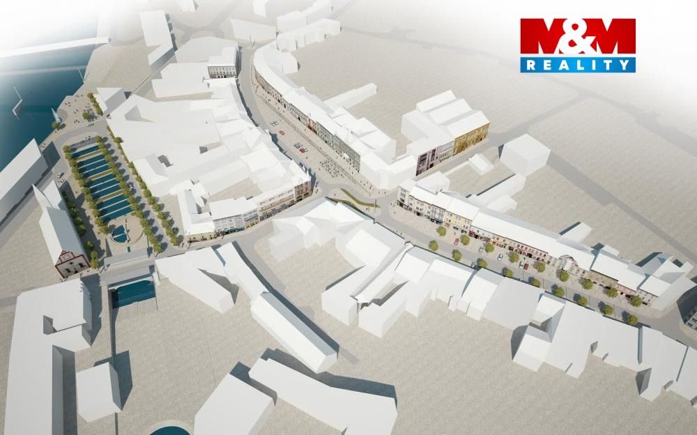 Revitalizace Velké náměstí Strakonice Plán 
