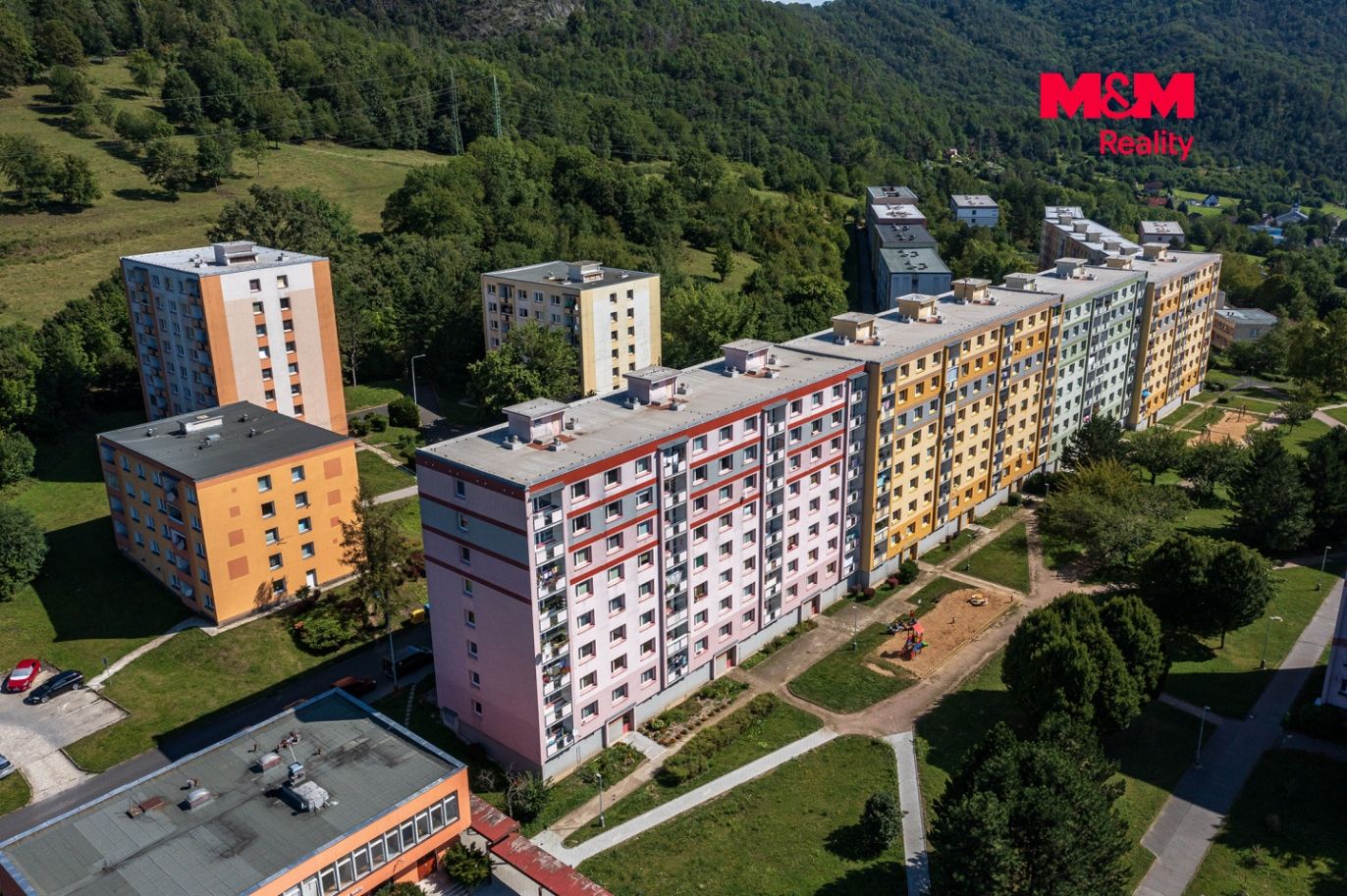 pohled na dům