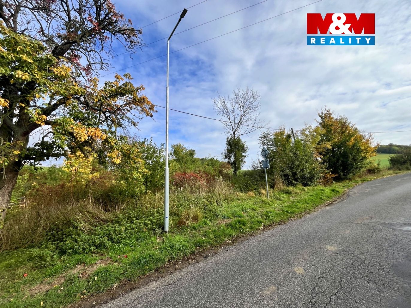 pohled na pozemky