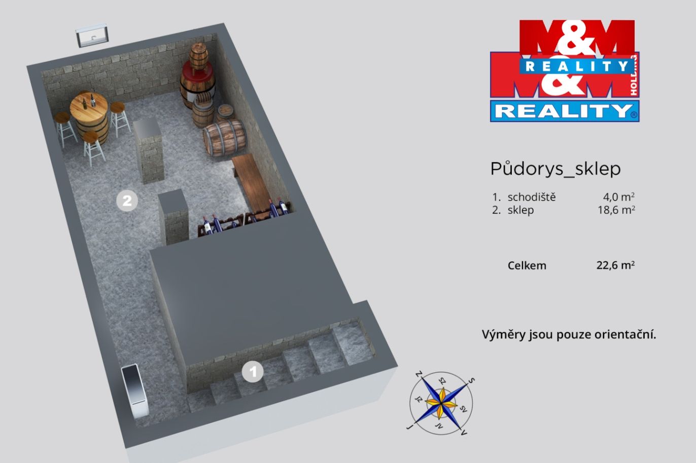 půdorys sklep