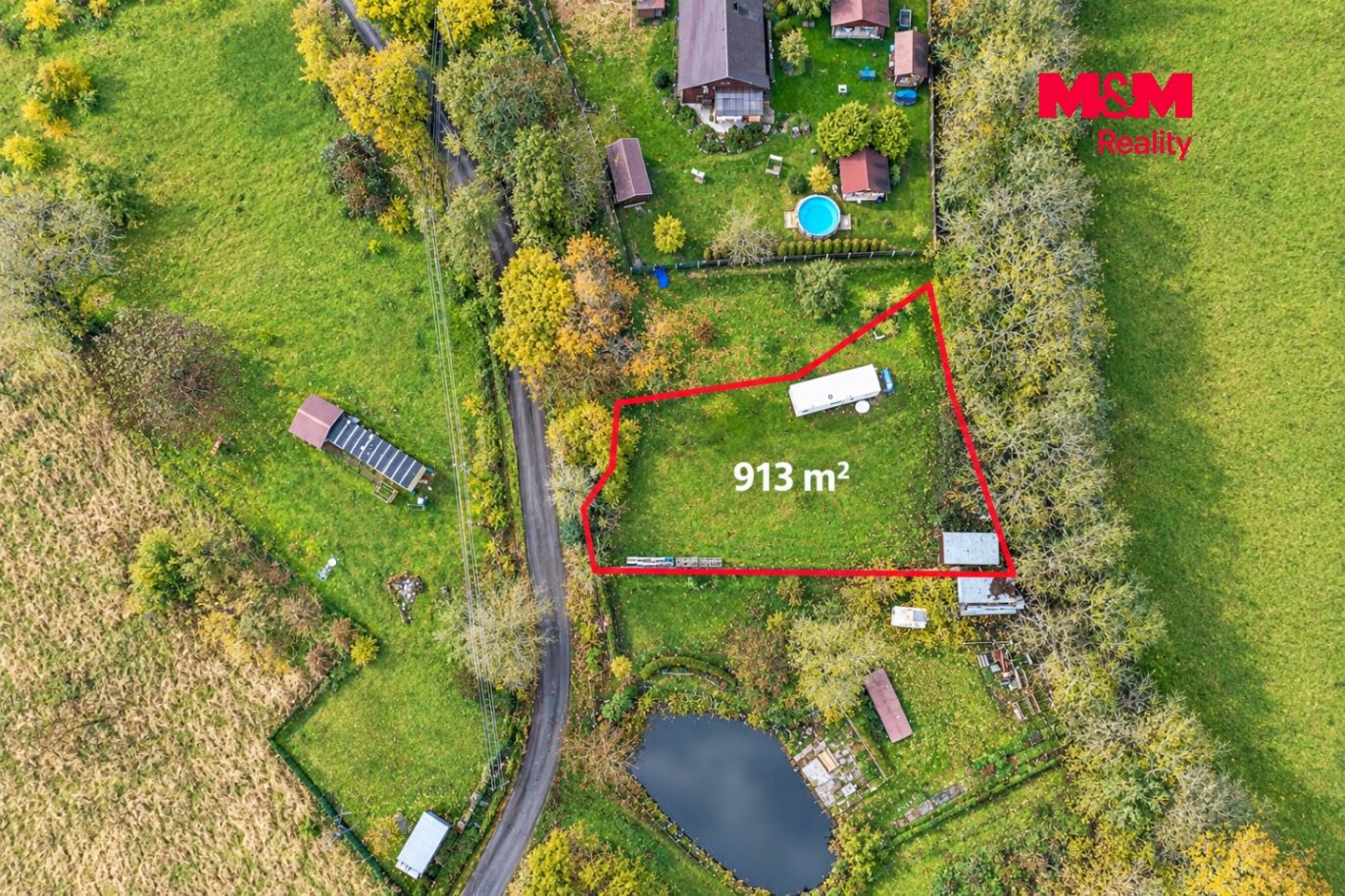 Prodej pozemku k bydlení, 913 m², Útvina - Český Chloumek