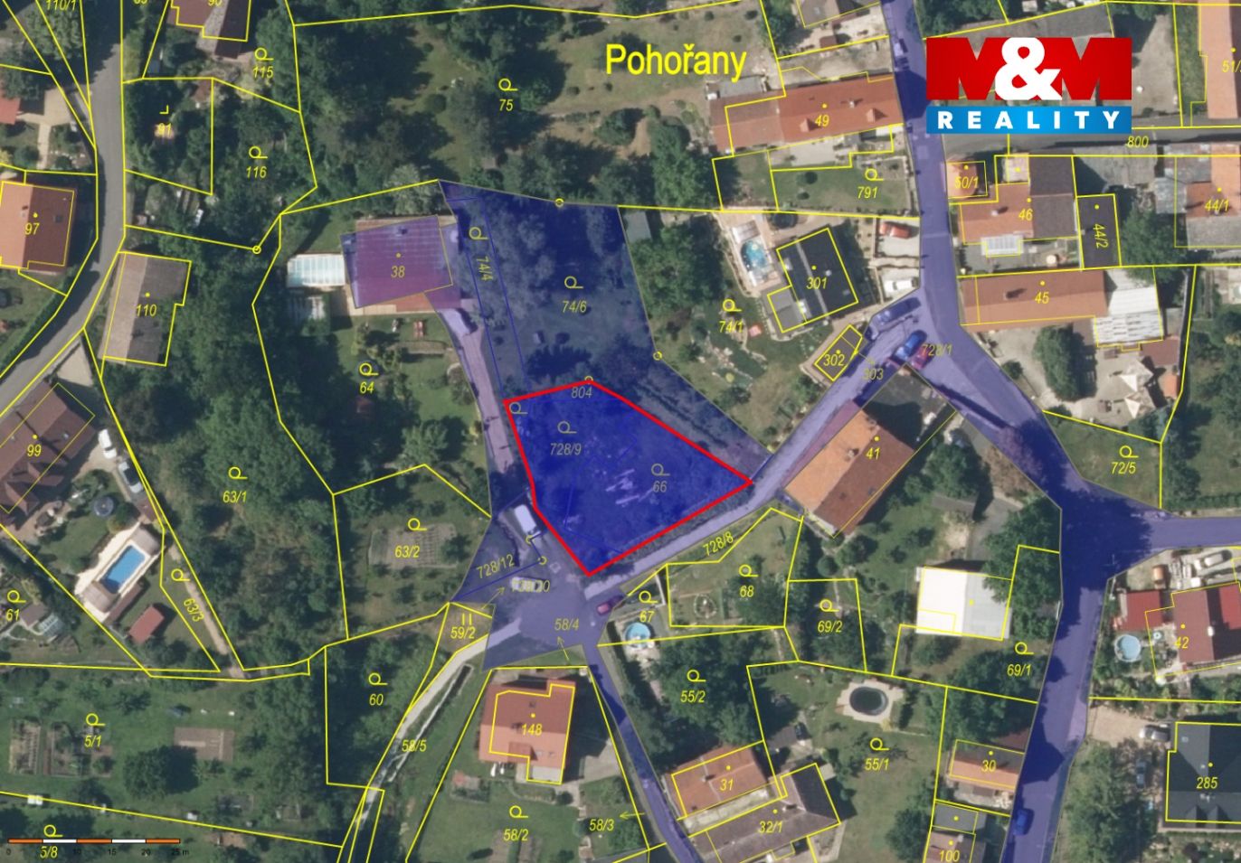 Katastr mapka