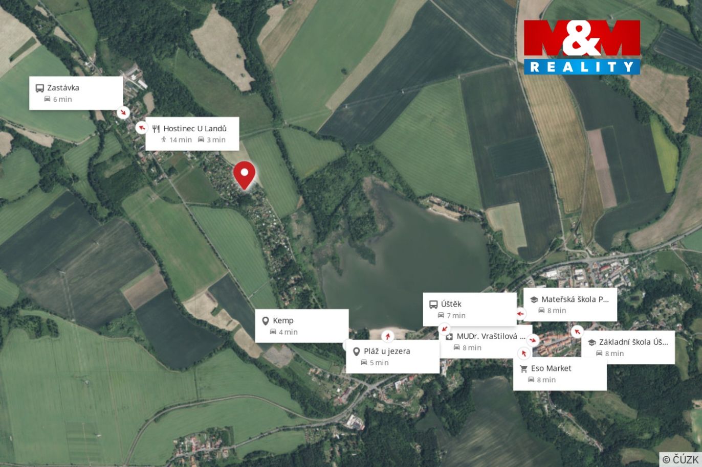 Mapa okolí