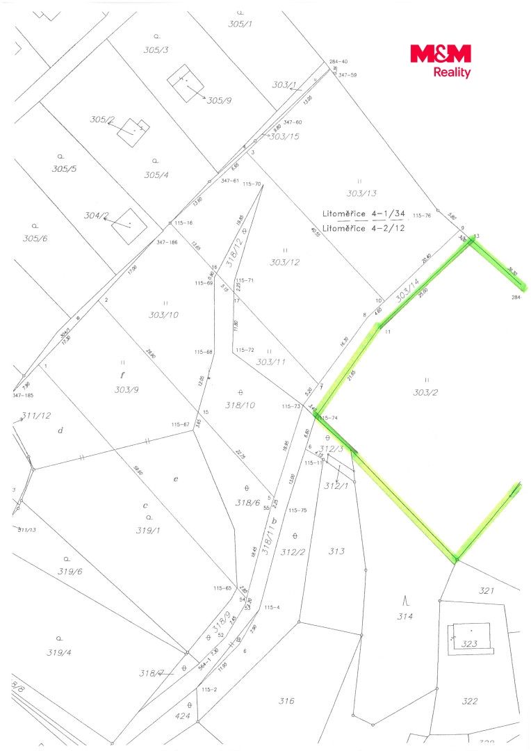 Katastrální mapa