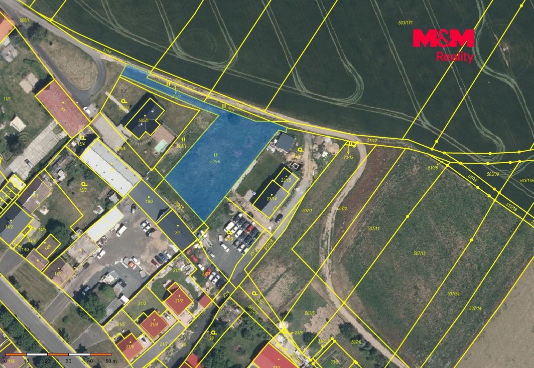 katastrální mapa