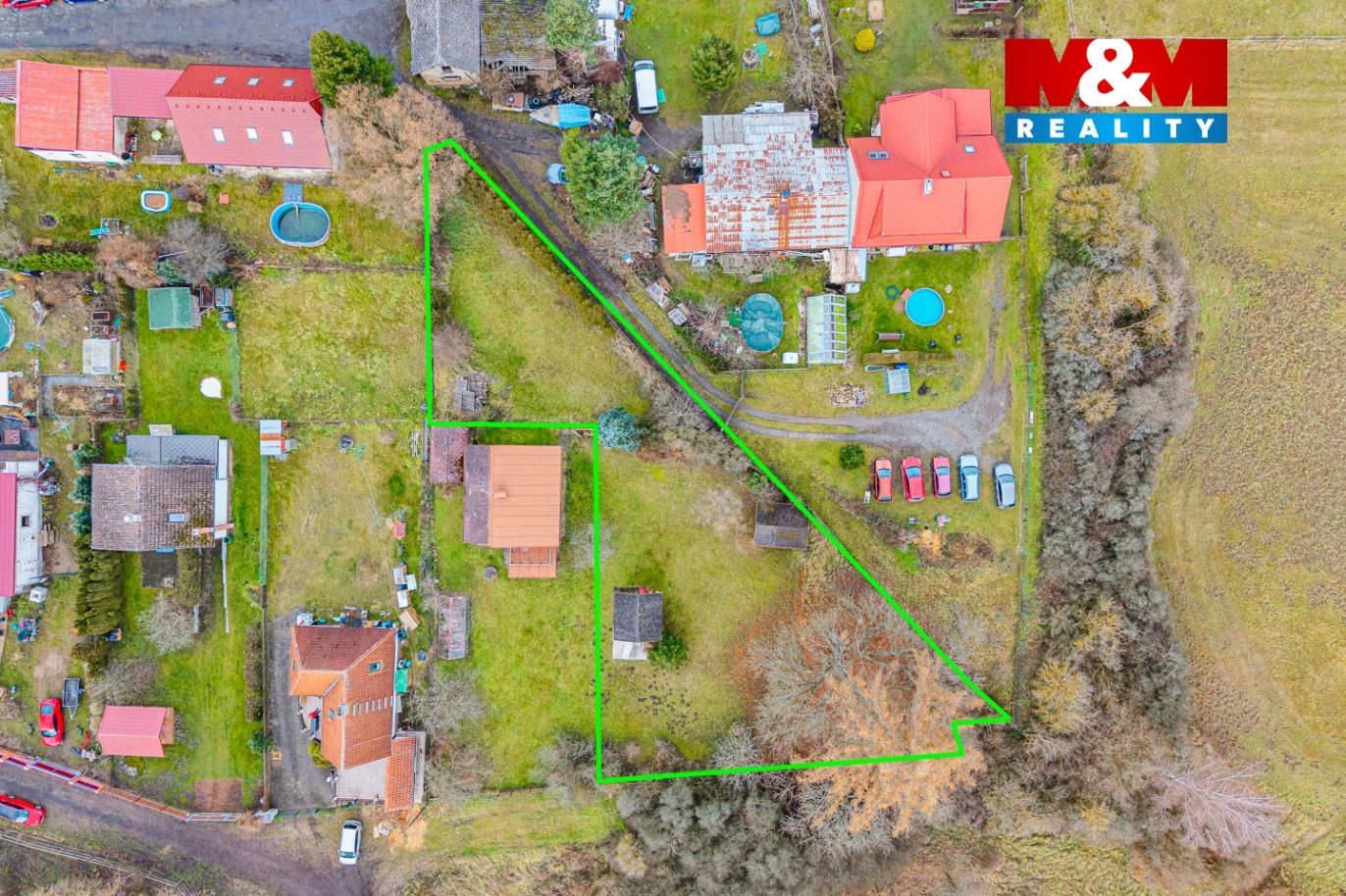 Prodej pozemku k bydlení, 1300 m², Kamenice